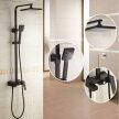 Inter Ceramic ICT 6891B MATT BLACK zuhanyrendszer, matt fekete