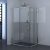 Inter Ceramic ICS 787TR 78-89x108-119 cm állítható szögletes zuhanykabin átlátszó, króm