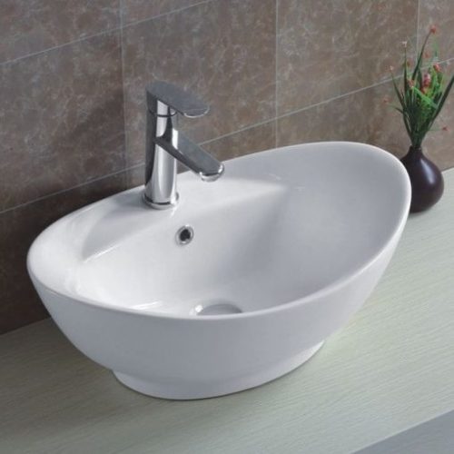 Inter Ceramic ICB 807 pultra ültethető porcelán mosdókagyló 59x39x21 cm