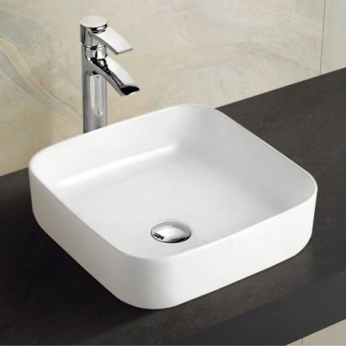 Inter Ceramic ICB 869 pultra ültethető porcelán mosdókagyló 38,5x38,5x13,5 cm
