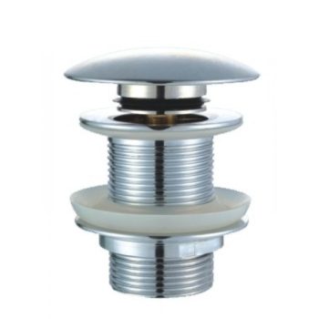   Inter Ceramic IC A 43 - B click-clack mosdó lefolyó túlfolyóval, króm