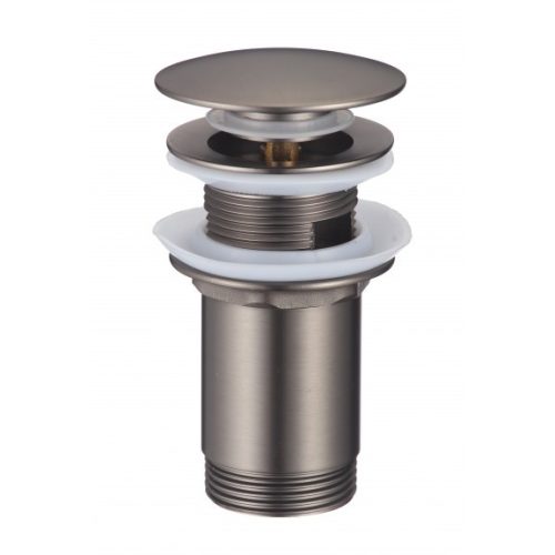 Inter Ceramic IC S706GG click-clack mosdó lefolyó túlfolyóval, fegyverszürke
