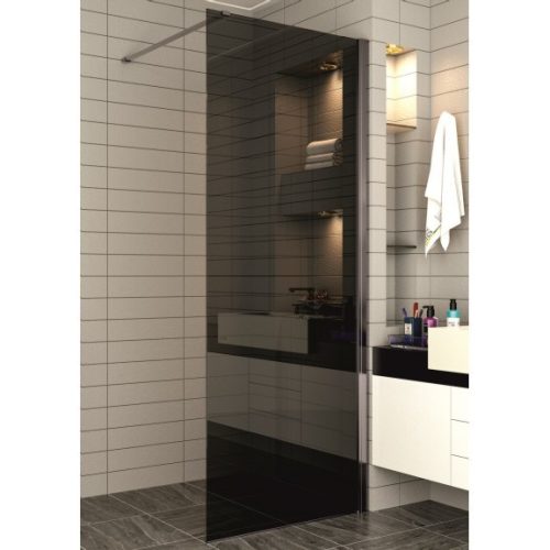 Inter Ceramic ICS 113GG/100 NANO WALK-IN zuhanyfal szürke, fegyverszürke