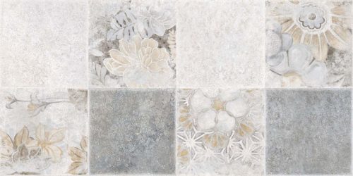 KAI EDEN GEOMETRIC LIGHT GREY 25X50 FALBURKOLÓ DEKOR