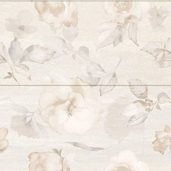 KAI CALLISTO CREAM FLOWERS 2X(25X50) DEKORSZETT
