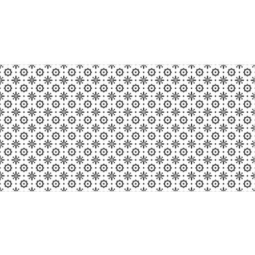 KAN BIANCA PRINT 25X50 FALBURKOLÓ