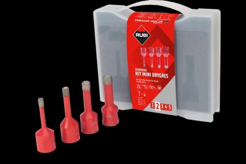 RUBI LYUKFÚRÓ KÉSZLET SZÁRAZ 6-12 MM (50938)