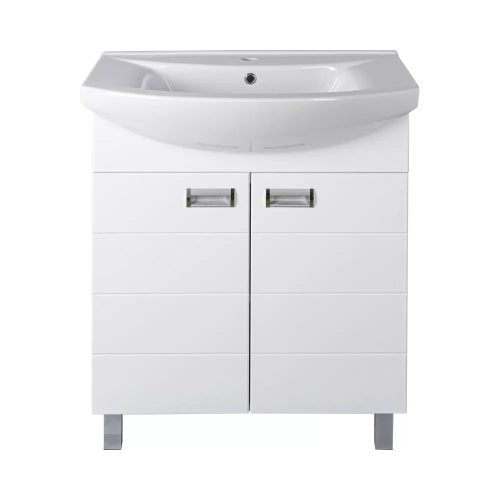 Szquare 75 fürdőszobabútor Sanovit Zenon 6075 mosdóval 75 cm
