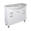 Szquare 85 fürdőszobabútor Sanovit Zenon 6085 mosdóval 85 cm