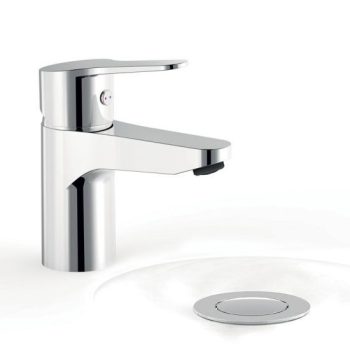   TRES BASE MOSDÓ CSAPTELEP CLICK-CLACK LEERESZTŐVEL KRÓM 215.103.03D