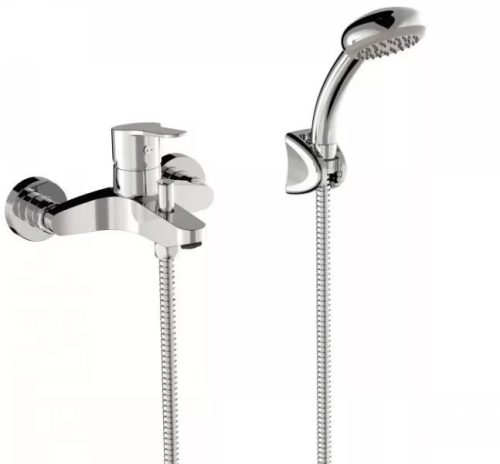 TRES BASE KÁDTÖLTŐ CSAPTELEP ZUHANYSZETTEL KRÓM 215.170.10