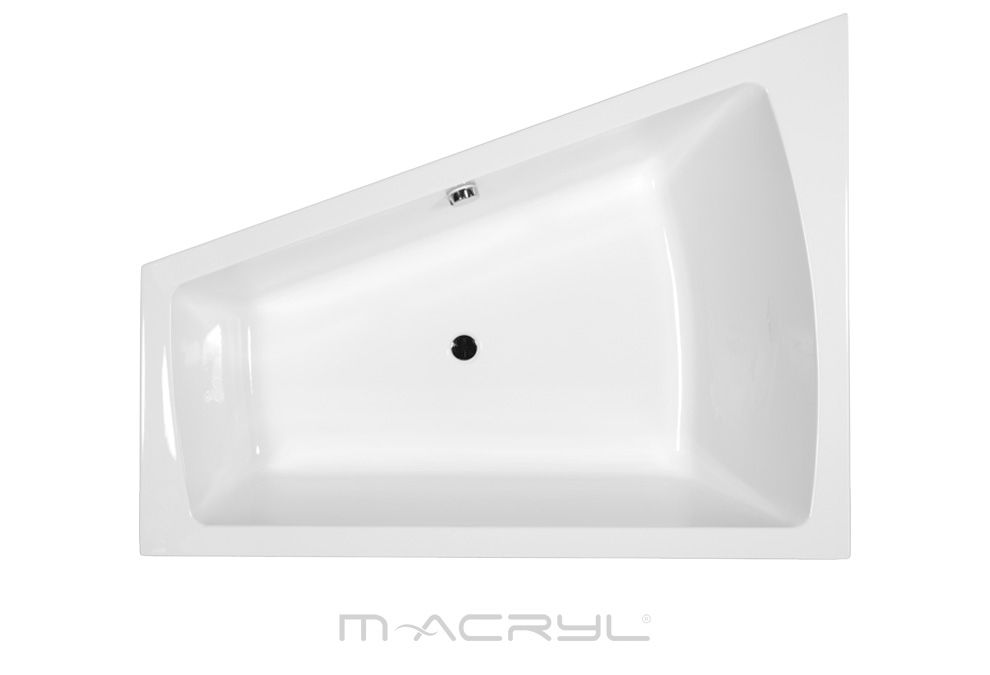 M-Acryl Trinity 160 x 120 / 170 x 130 cm Különleges Fürdőkád