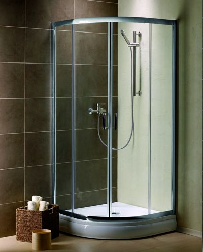 Radaway Premium Plus A 1900 íves tolóajtós zuhanykabin 80 / 85 / 90 / 100 cm, 190 cm magas