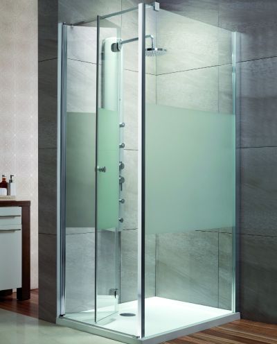 Radaway Eos KDJ-B szögletes csuklóajtós zuhanykabin 80 x 80 / 90 x 90 / 80 x 100 cm, 197 cm magas