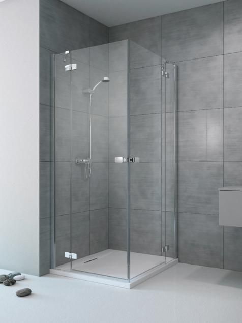 Radaway Fuenta New KDD szögletes nyílóajtós zuhanykabin 80 / 90 / 100 cm, 200 cm magas