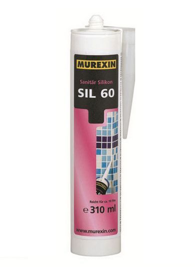 Murexin SIL 60 Szaniter szilikon Ezüstszürke / Silbergrau 310 ml
