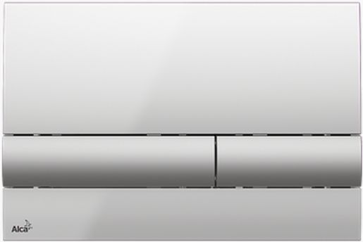 Alcaplast M1713 Nyomólap falsík alatti rendszerekhez króm-fényes/matt