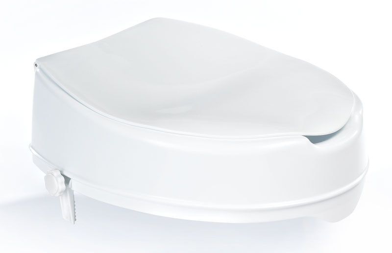 Sapho Ridder Magasított WC ülőke, 10 cm, kapaszkodó nélkül, fehér (A0071001)