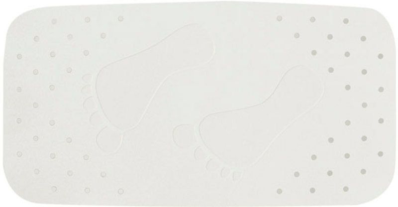 Sapho Ridder Platfus fehér kilépő szőnyeg kaucsuk, 38 x 72 cm (67081)