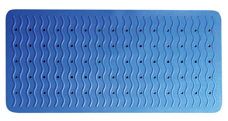 Sapho Ridder Playa kék kilépő szőnyeg kaucsuk, 38 x 80 cm (68303)