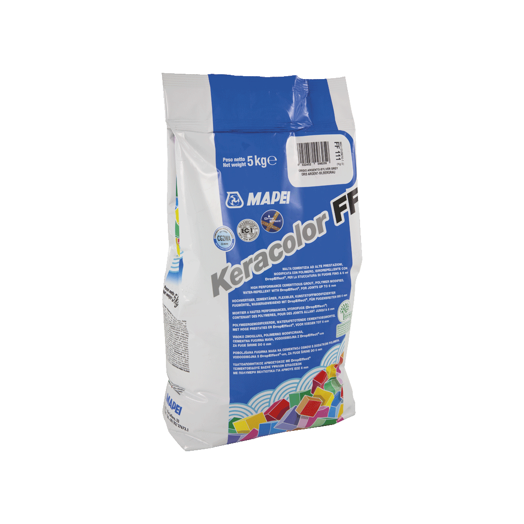 MAPEI KERACOLOR FF FLEX FUGÁZÓ 116 PÉZSMASZÜRKE 5 kg MAPEI KERACOLOR FF FLEX FUGÁZÓ 116 PÉZSMASZÜRKE 5 kg