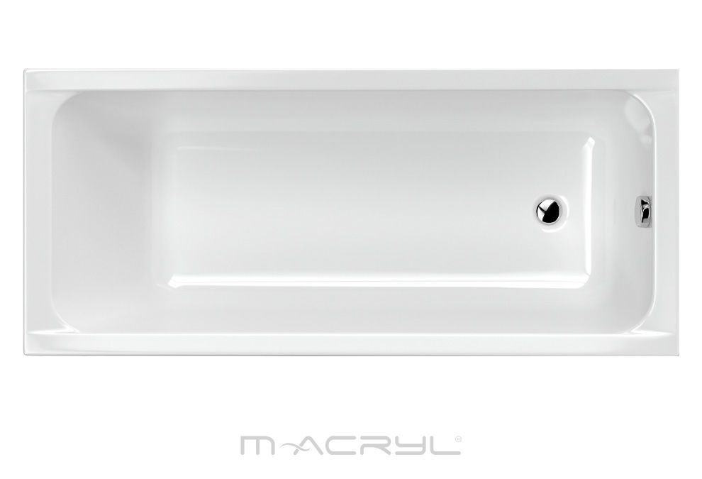 M-Acryl Eco 150 x 70 / 160 x 70 / 170 x 70 /170 x 75 cm Egyenes Fürdőkád 