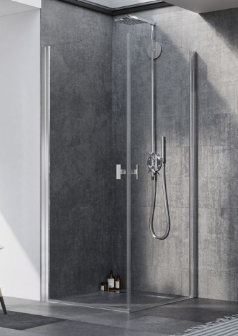 Radaway Nes KDD I szögletes nyílóajtós zuhanykabin 80 / 90 / 100 cm, 200 cm magas