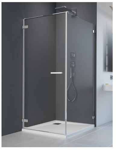 Radaway Arta KDJ I Szögletes nyílóajtós zuhanykabin; ajtó 80 / 90 / 100 cm + oldalfal 70 / 75 / 80 / 90 / 100 / 110 / 120 cm, 200 cm magas