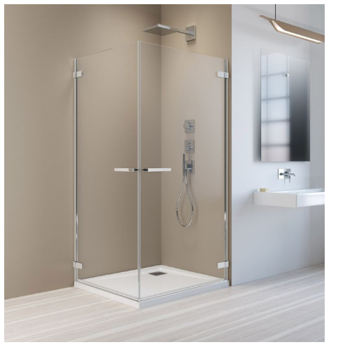 Radaway Arta KDD I szögletes nyílóajtós zuhanykabin 80 / 90 / 100 cm, 200 cm magas