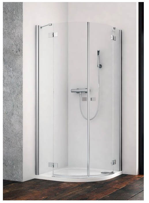 Radaway Essenza New PDD íves nyílóajtós zuhanykabin 80 / 90 / 100 cm, 200 cm magas