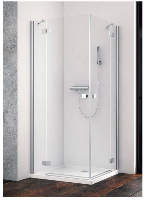 Radaway Essenza New KDD szögletes nyílóajtós zuhanykabin 80 / 90 / 100 cm; 200 cm magas