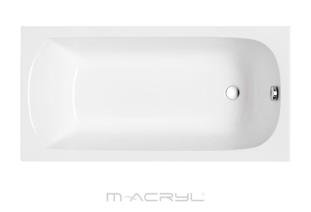M-Acryl Mira 120 x 70 / 140 x 70 / 150 x 70 / 150 x 75 Egyenes Fürdőkád